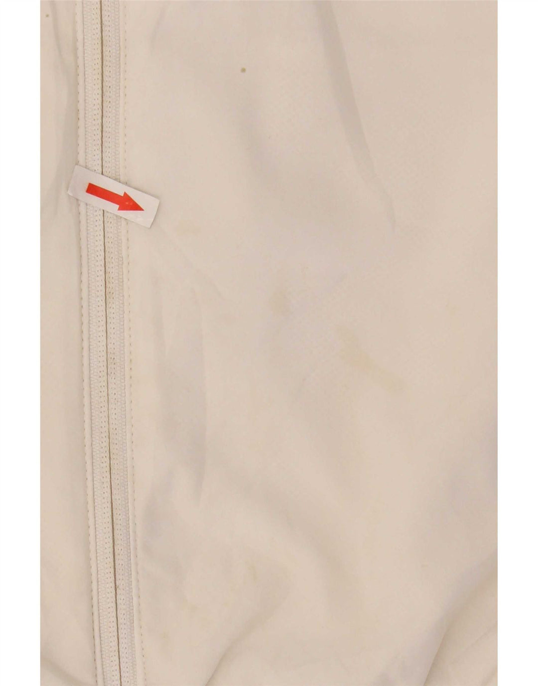 Puma Chaqueta de chándal para hombre, talla grande, color blanco, poliéster con bloques de color