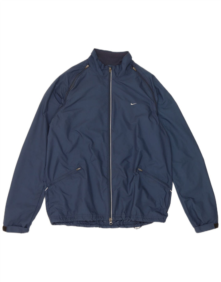 Nike - Chaqueta de chándal para mujer (talla 40/16), color azul marino
