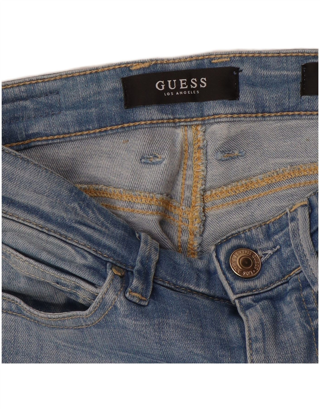 Vaqueros Guess Mujer Skinny W24 L27 Azul
