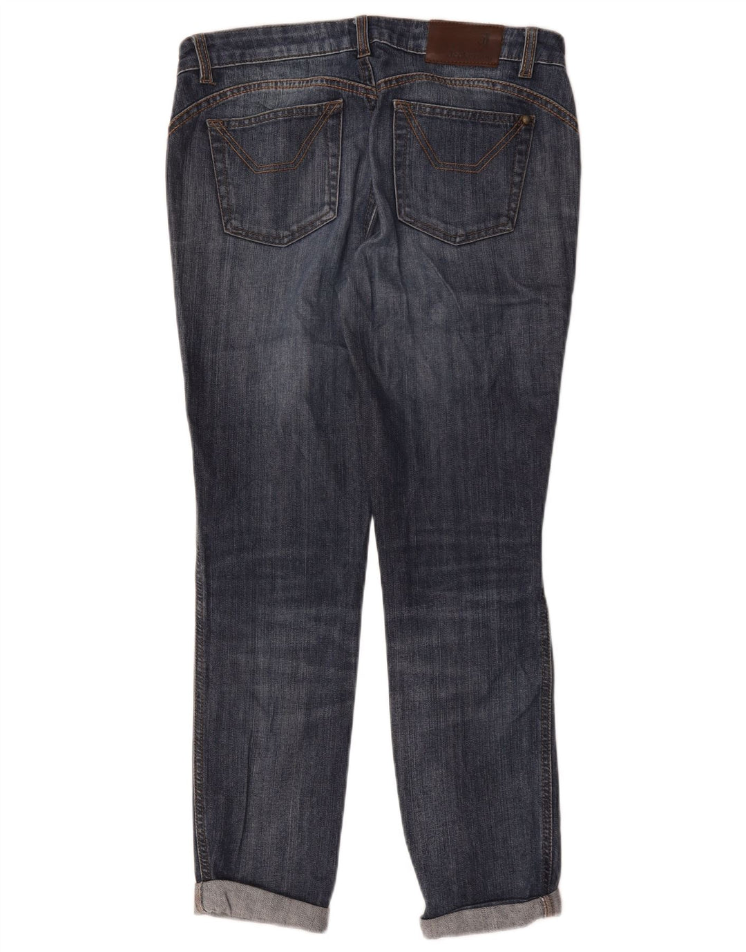 Vaqueros ajustados para mujer Jeckerson W28 L27 Algodón azul