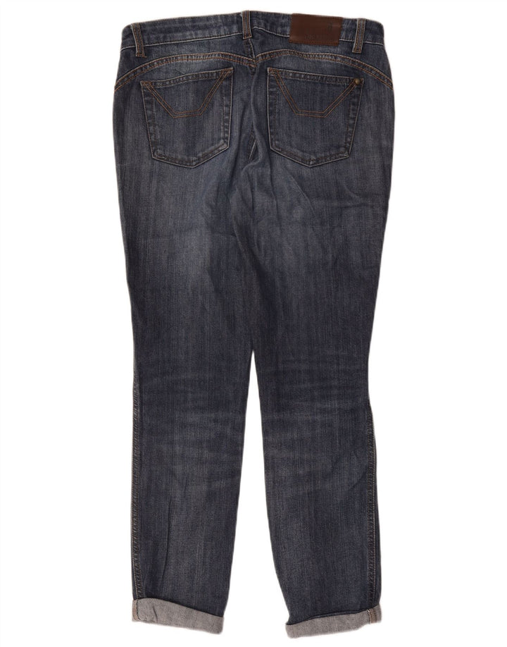 Vaqueros ajustados para mujer Jeckerson W28 L27 Algodón azul