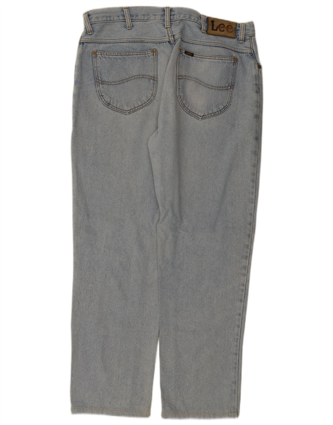 Lee Vaqueros Rectos Phoenix para Hombre W38 L29 Algodón Azul