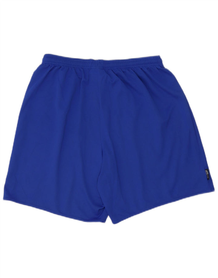 ADIDAS Pantalones cortos deportivos Climalite para hombre Poliéster azul grande