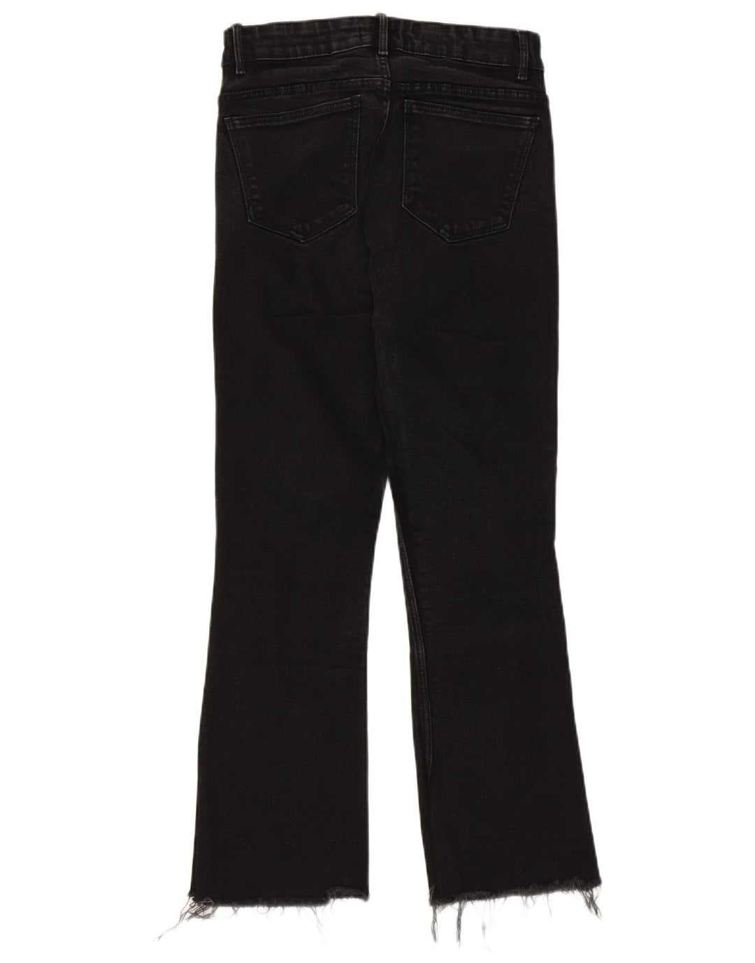 Zara Jeans Bootcut para Mujer EU 38 Small W28 L25 Algodón Negro
