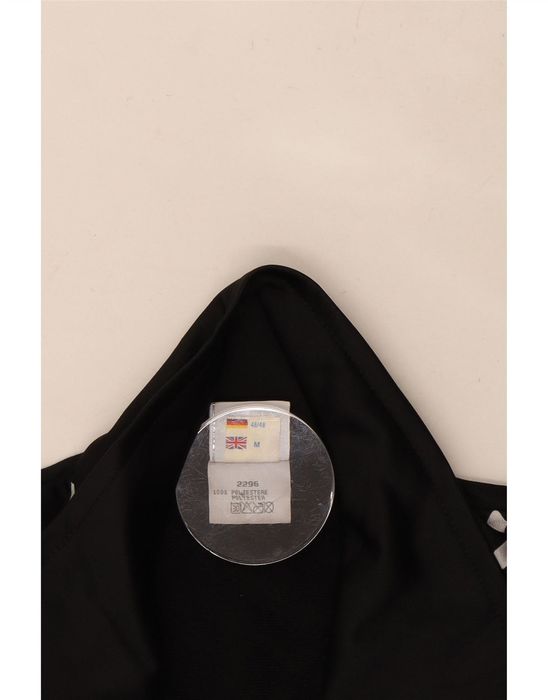 ARENA Chaqueta superior de chándal con gráfico para hombre Negro mediano