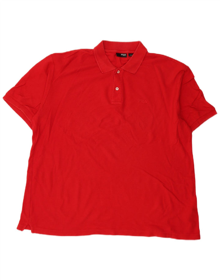 Polo Fila Hombre XL Rojo