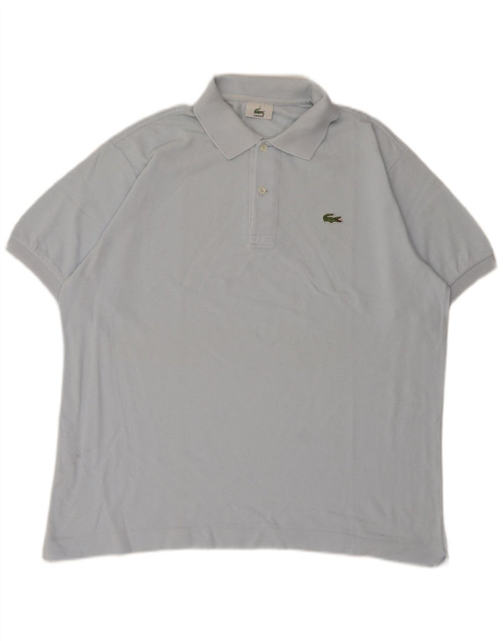 Polo Lacoste para hombre talla 5 grande algodón azul