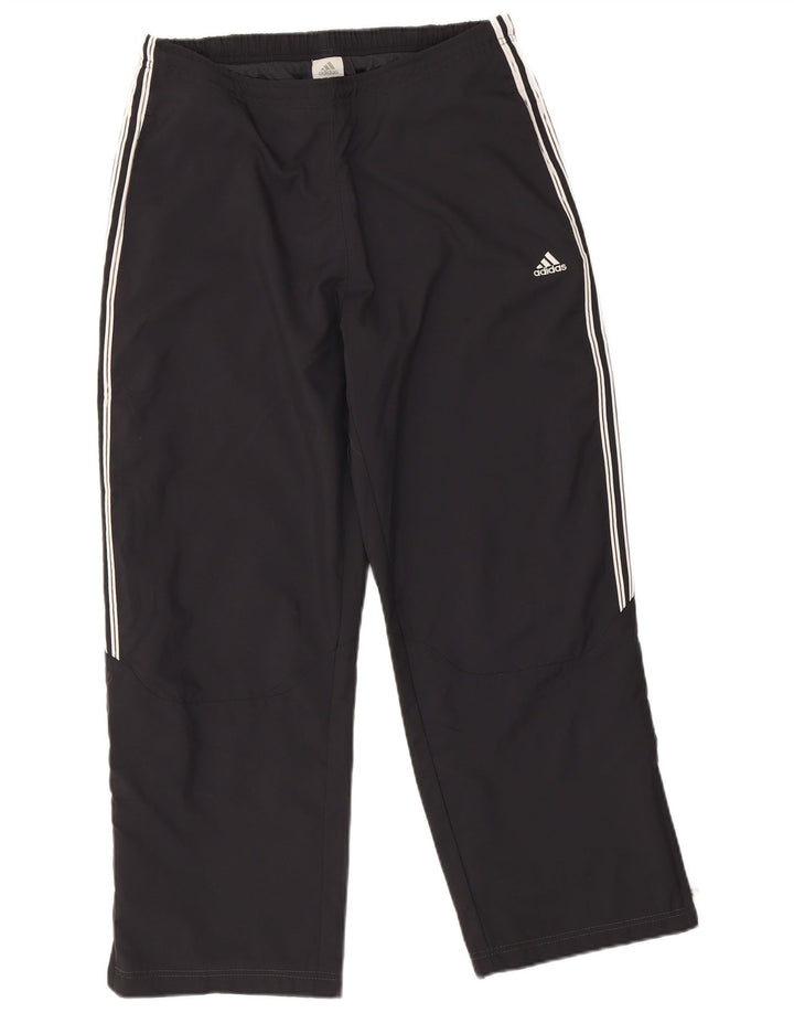 Adidas Pantalones de chándal para mujer Joggers UK 44 Mediano Negro Poliéster