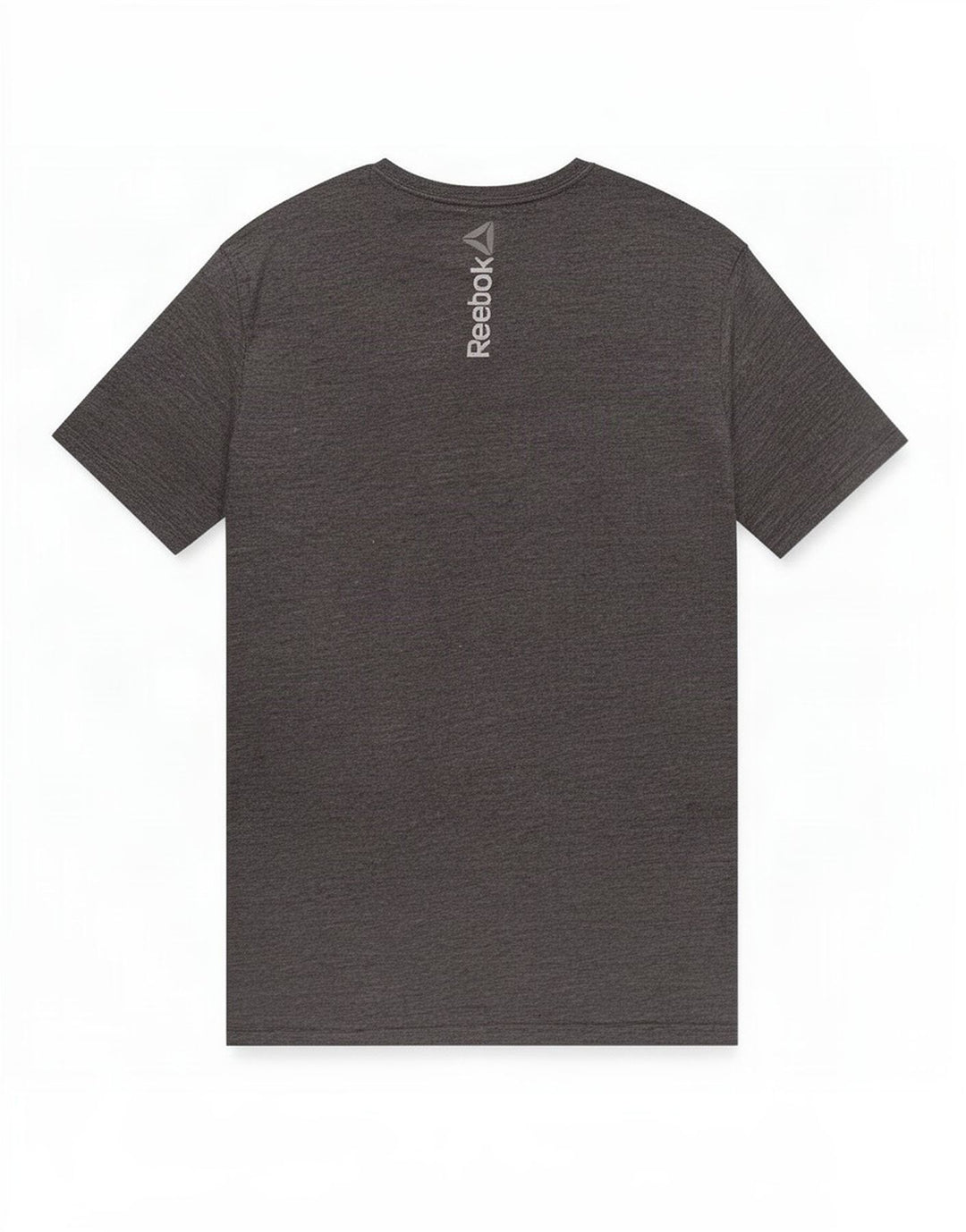 Reebok - Camiseta gráfica para hombre, talla grande, poliéster gris
