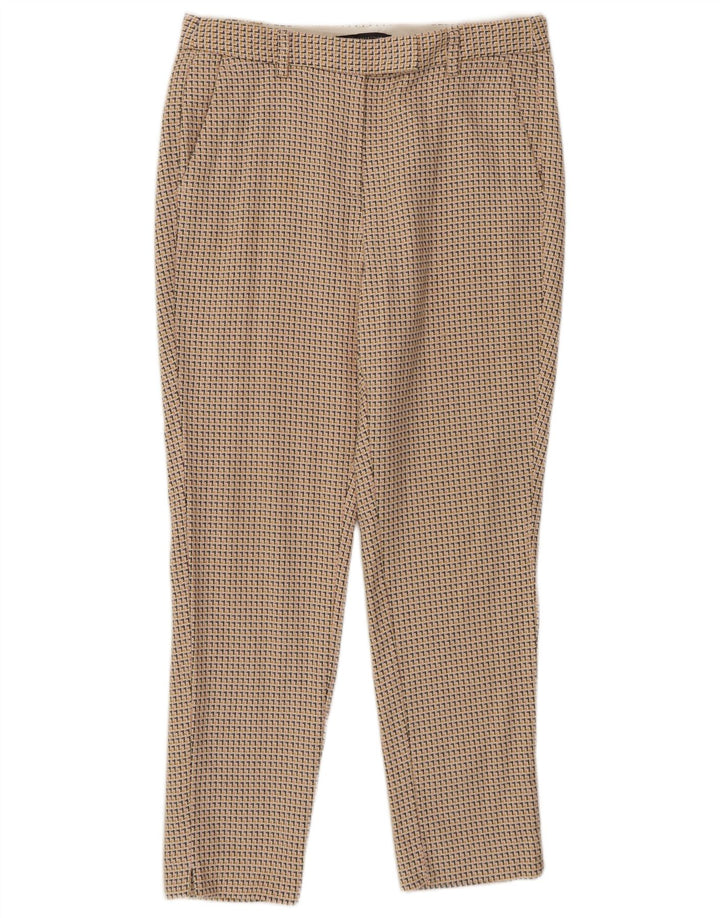 Marks & Spencer Pantalones Cortos con Estampado Abstracto para Mujer UK 12 Medium W30 L