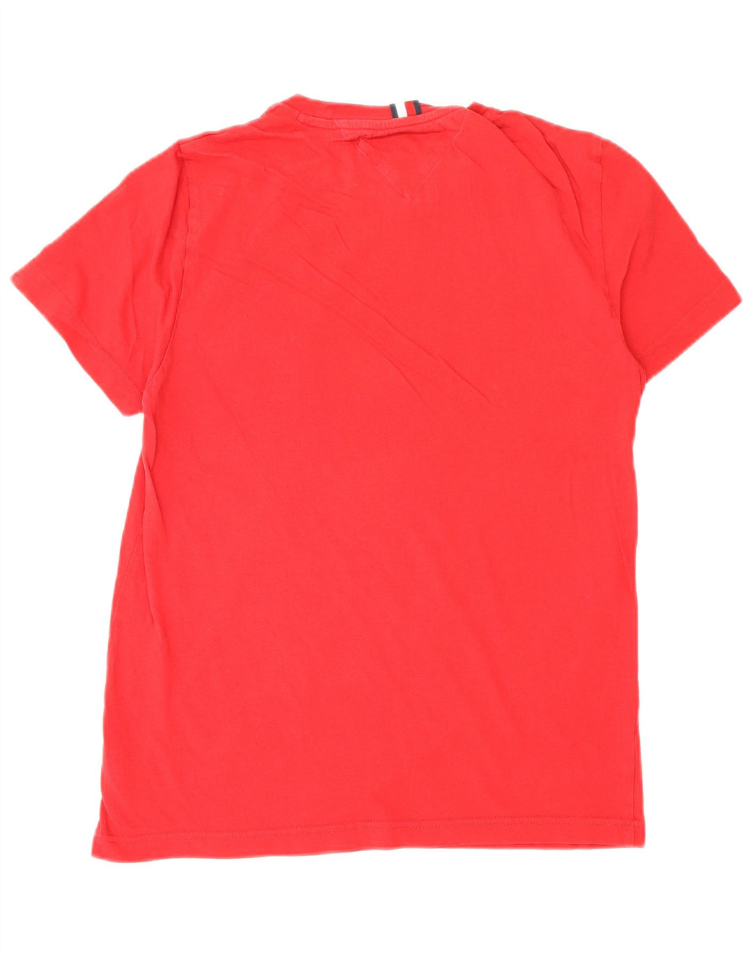 Tommy Hilfiger - Camiseta para hombre, talla pequeña, algodón rojo