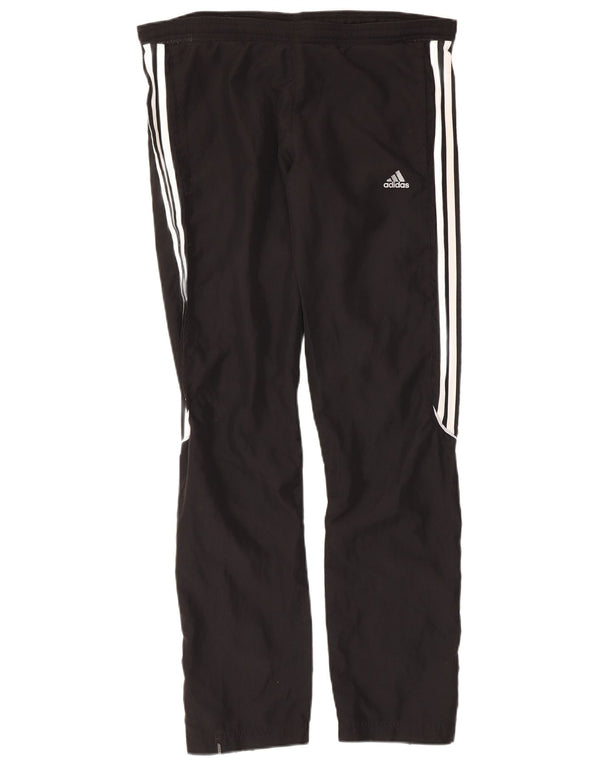 Adidas Chicos Climalite Chándal Pantalones Joggers 13-14 Años Negro