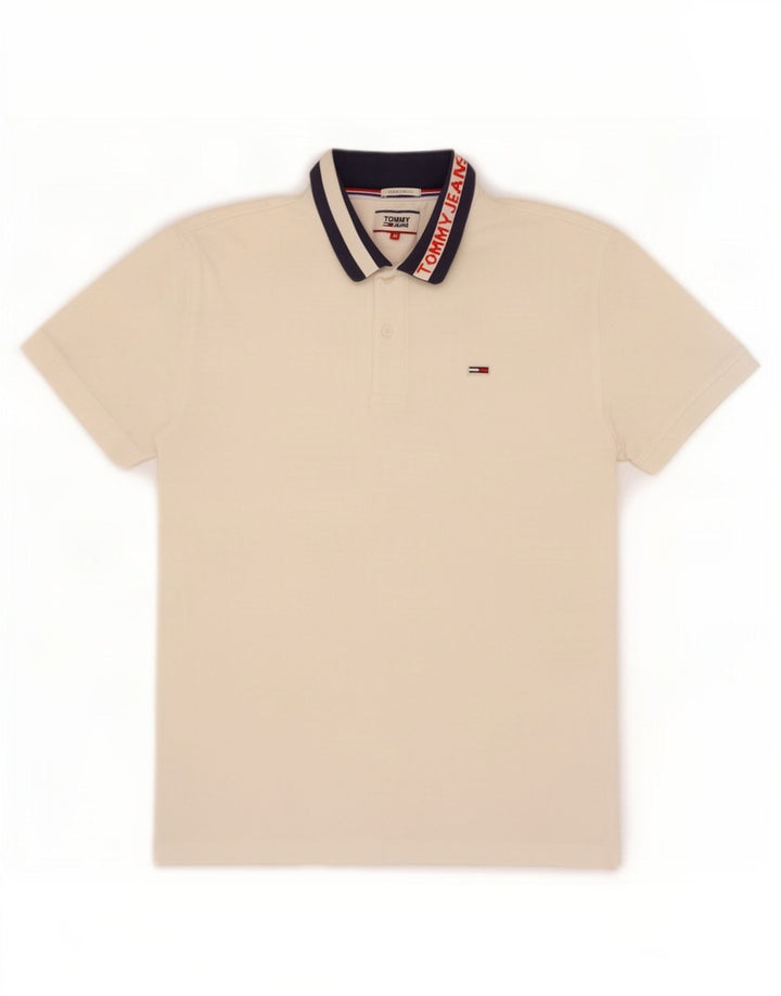 Tommy Hilfiger Polo De Rugby De Ajuste Regular Con Gráfico Para Hombre Blanco Mediano