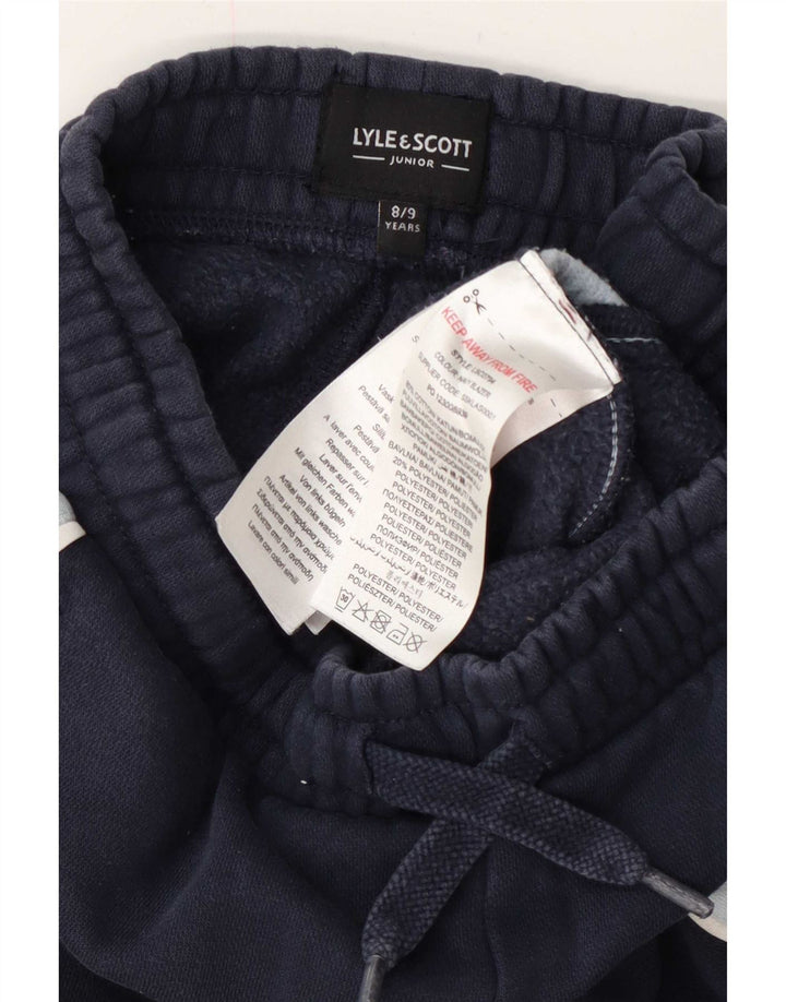 Lyle & Scott Pantalones de chándal para niño Joggers 8-9 años Azul Marino