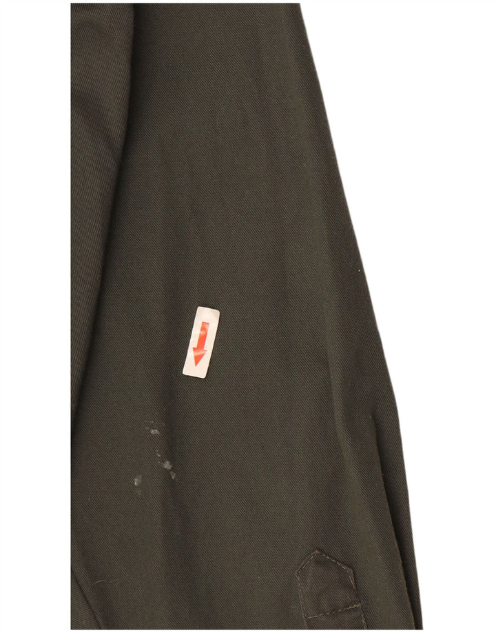 ESSE EMME Camisa militar para hombre Poliéster caqui medio