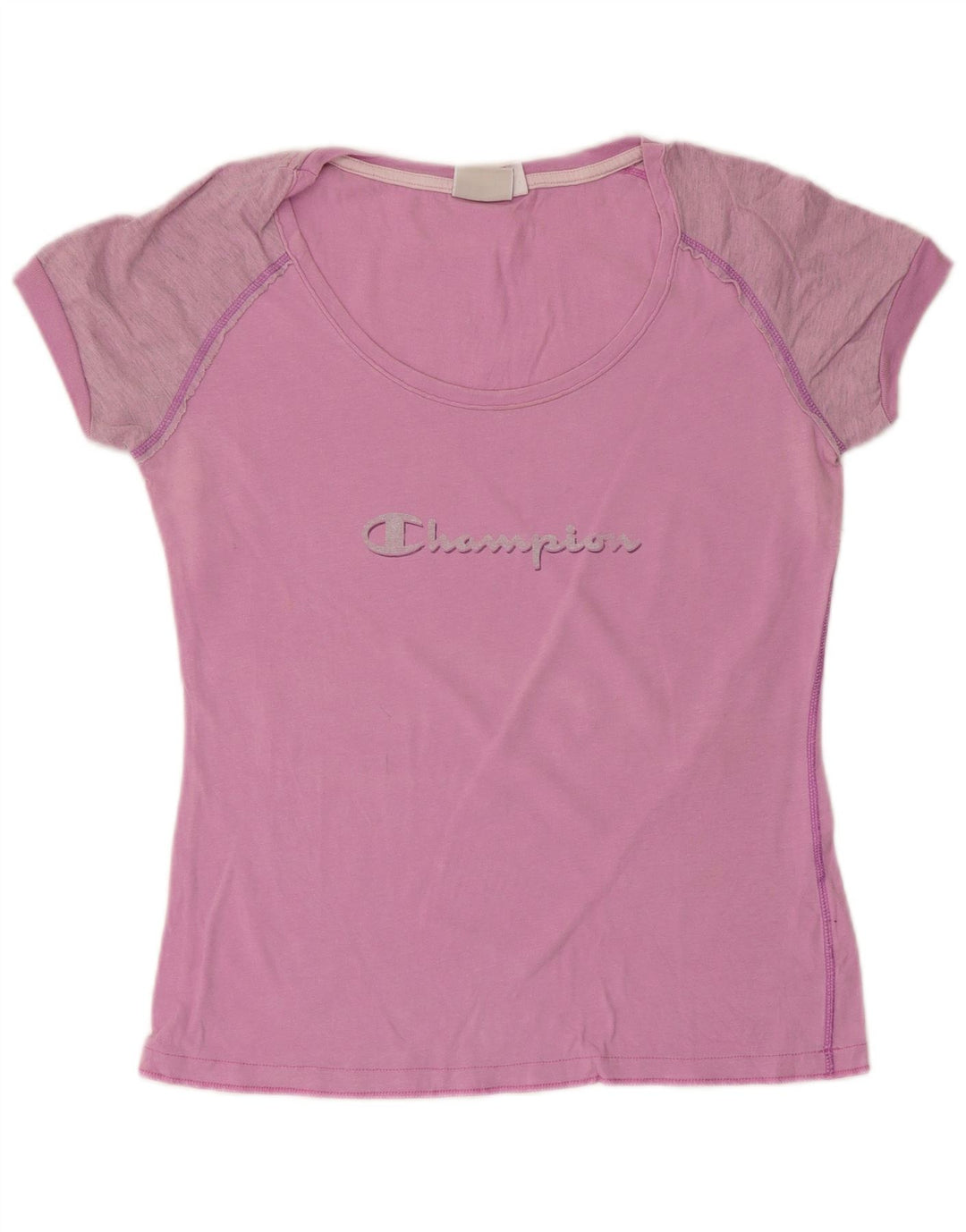 Champion Camiseta gráfica para mujer Top UK 12 Medium Pink