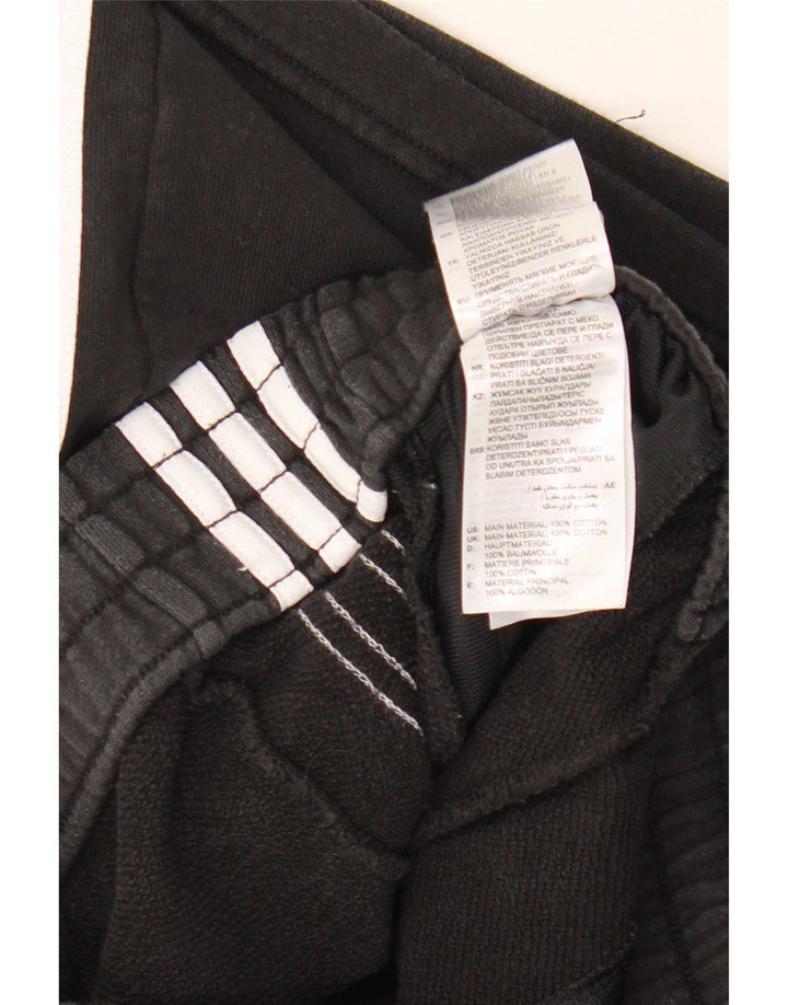 Adidas Pantalones cortos deportivos para niños 13-14 años Mediano Negro Algodón