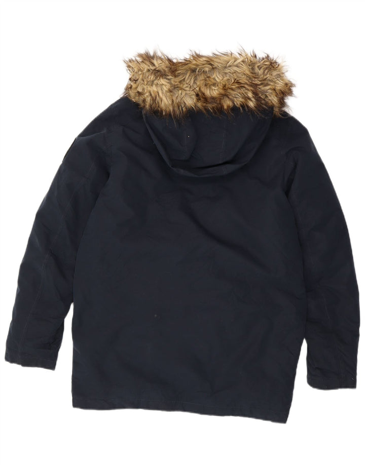 Jack & Jones Parka con capucha para niño 13-14 años Azul marino