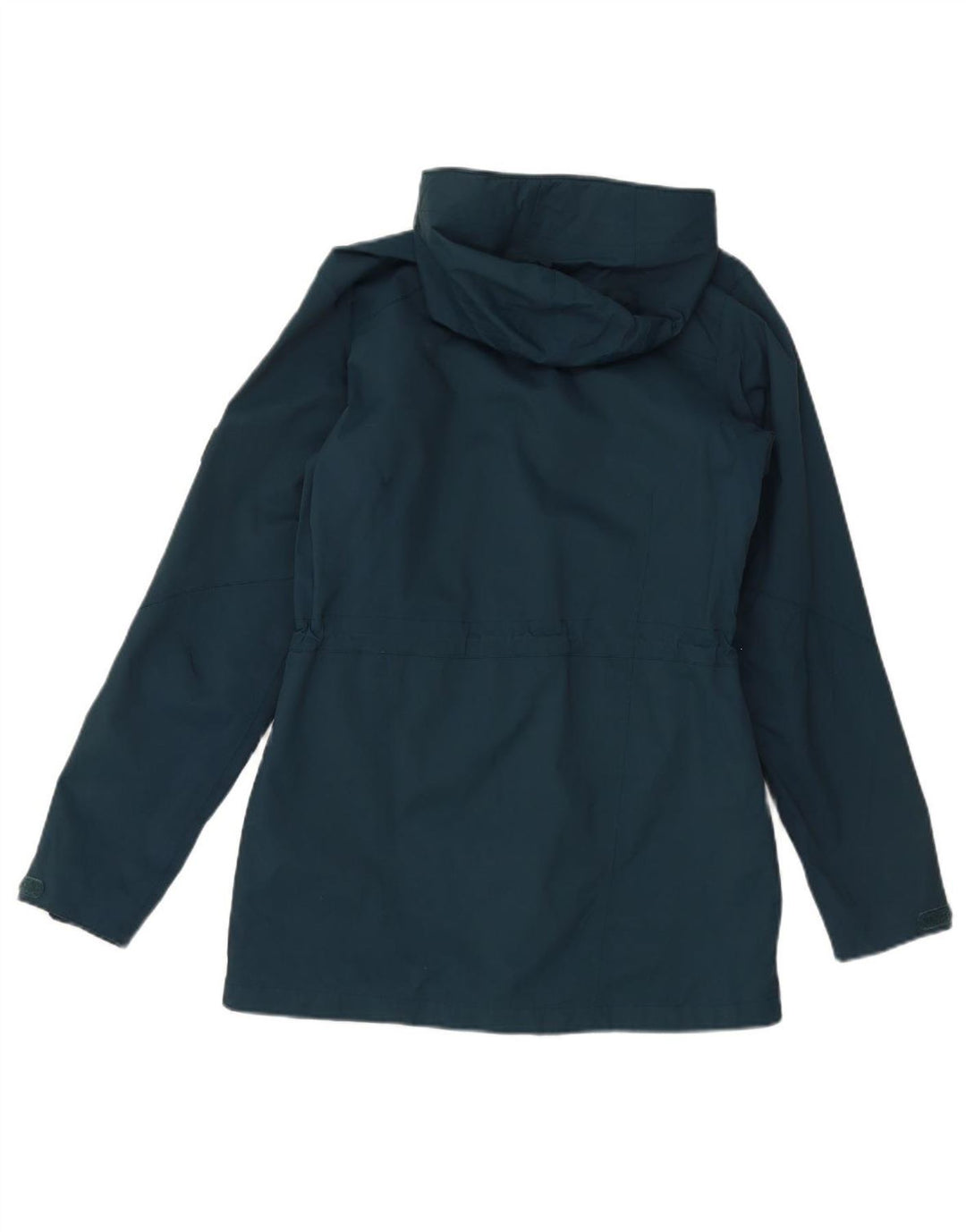 JACK WOLFSKIN Womens Hooded Windbreaker Jacket UK 10 Small Blue Polyamide