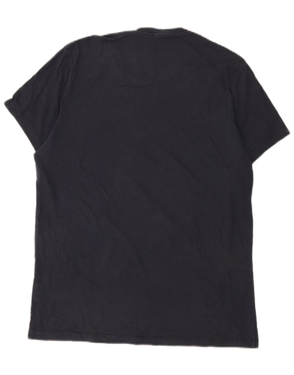 Camiseta Jack Wills Hombre Top Medium Azul Marino Algodón