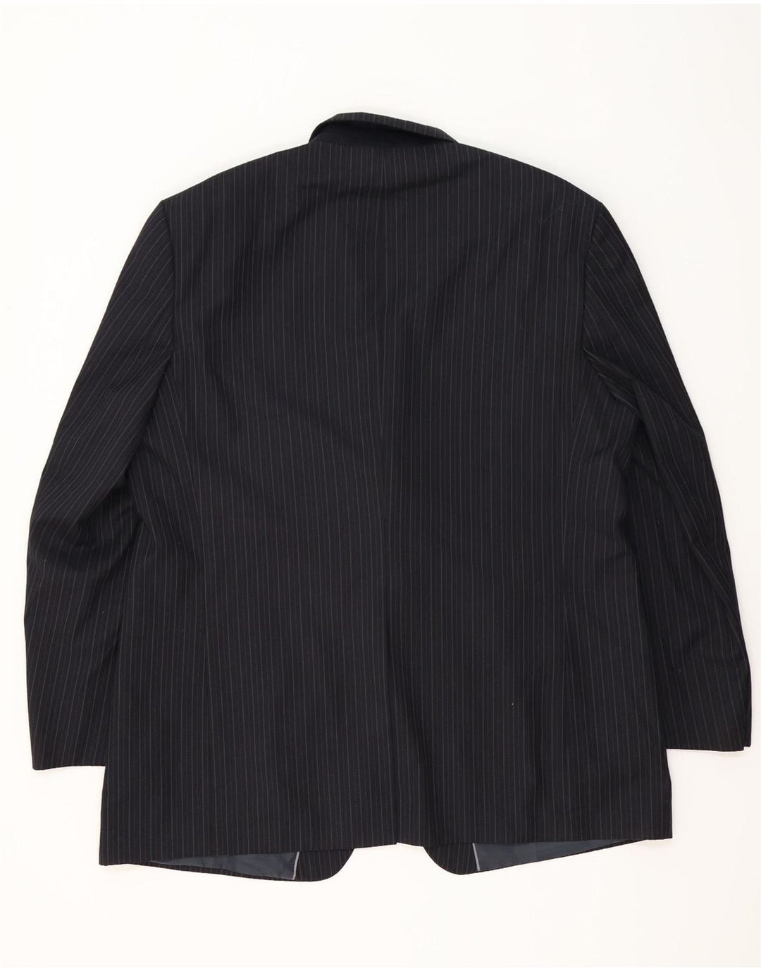 Marks & Spencer Chaqueta tipo blazer de 3 botones para hombre UK 48 2XL Azul marino a rayas