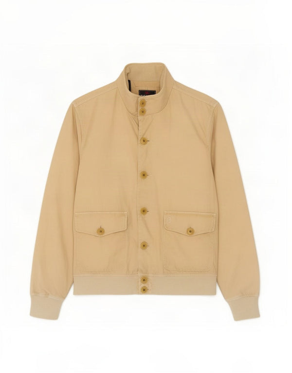 Conte of Florence Chaqueta Bomber para Hombre UK 44 2XL Algodón Beige