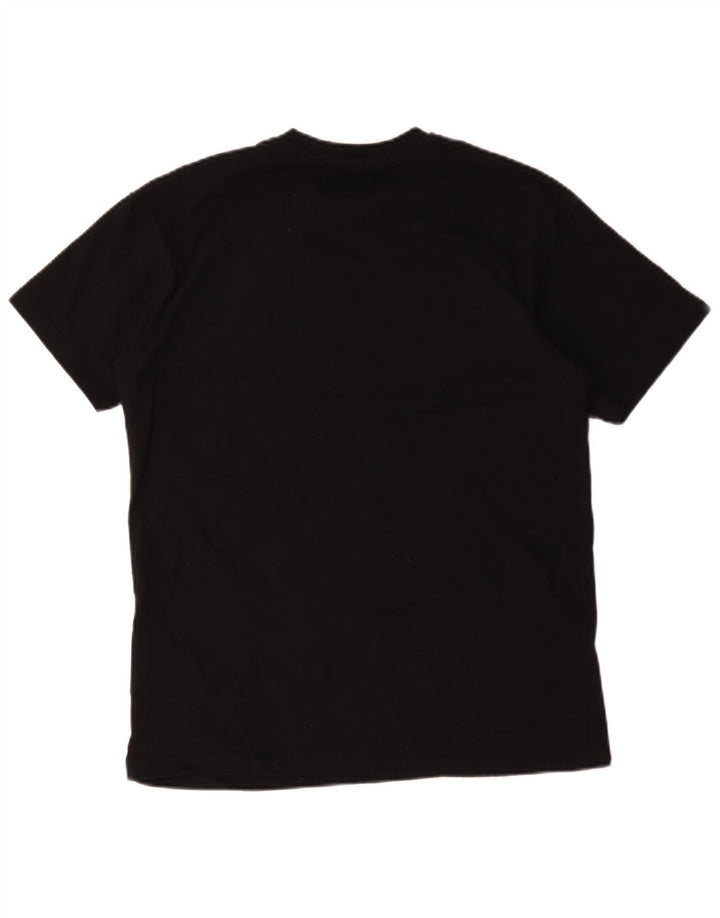 Pull & Bear Hombre 2 Pac Graphic Camiseta Top Pequeño Negro