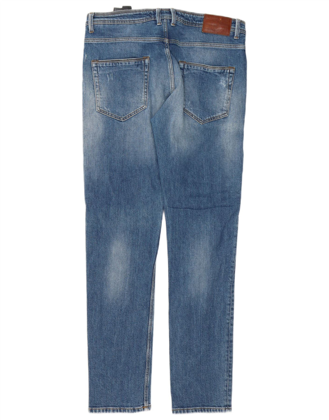 Zara Mens Slim Jeans EU 42 Grande W32 L32 Azul