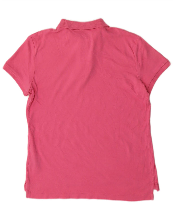 RALPH LAUREN Polo Hombre Algodón Rosa Medio
