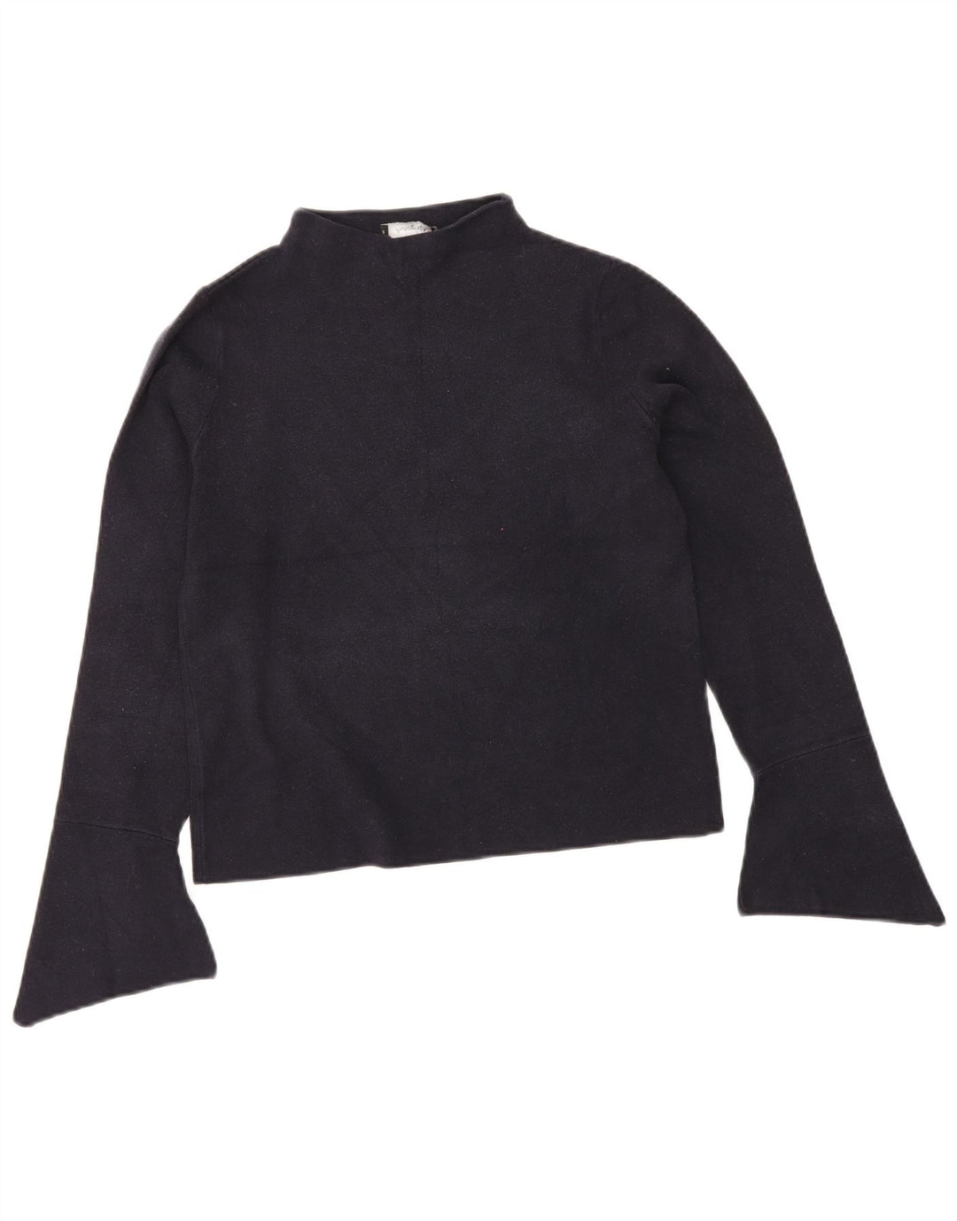 Marks & Spencer Top para mujer de manga larga UK 42 Viscosa azul marino mediano