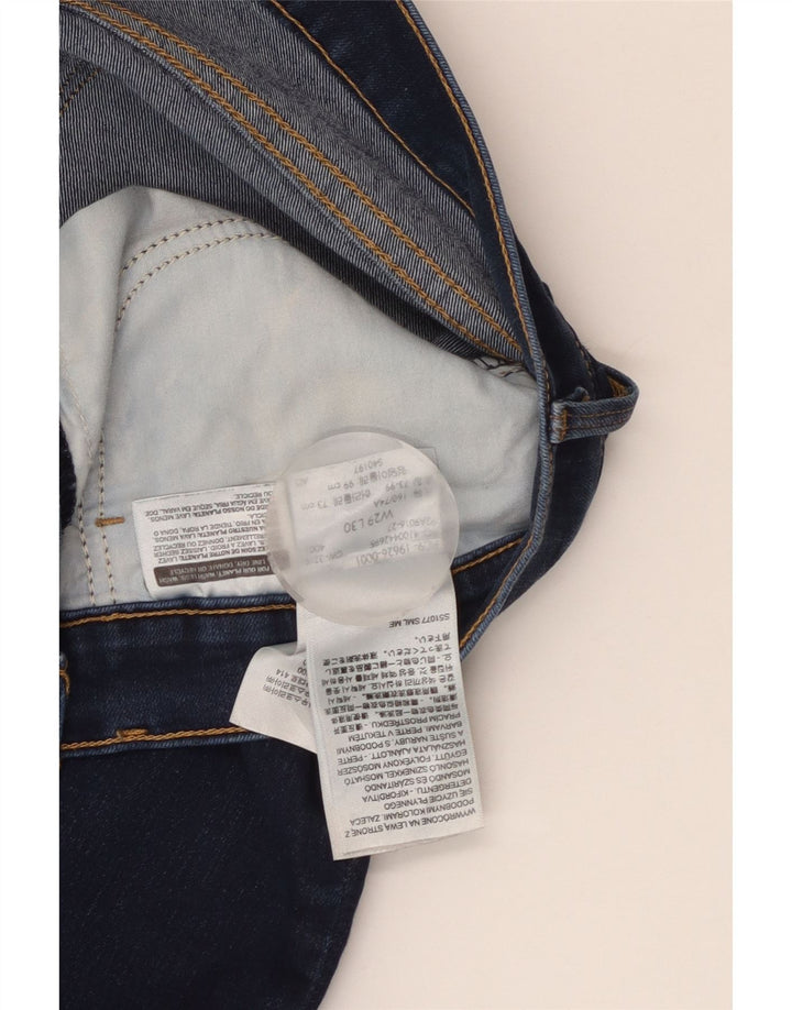 Levi's Mujer 311 Shaping Skinny Jeans W29 L30 Algodón Azul Marino