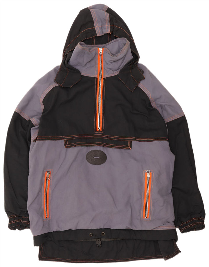 Ellesse - Chaqueta de esquí con capucha para hombre, talla 42, XL, color gris, poliamida