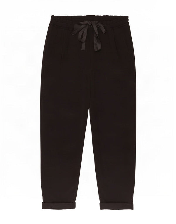 Zara Mujer Pantalones Cortos De Corte Suelto Mediano W28 L25 Negro