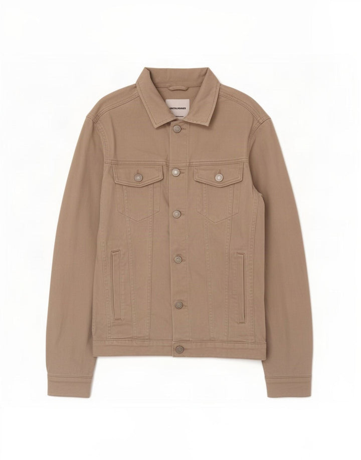 Jack & Jones Chaqueta utilitaria para hombre UK 34 XS Algodón gris