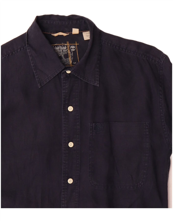 Camisa Timberland Hombre Pequeña Azul Marino