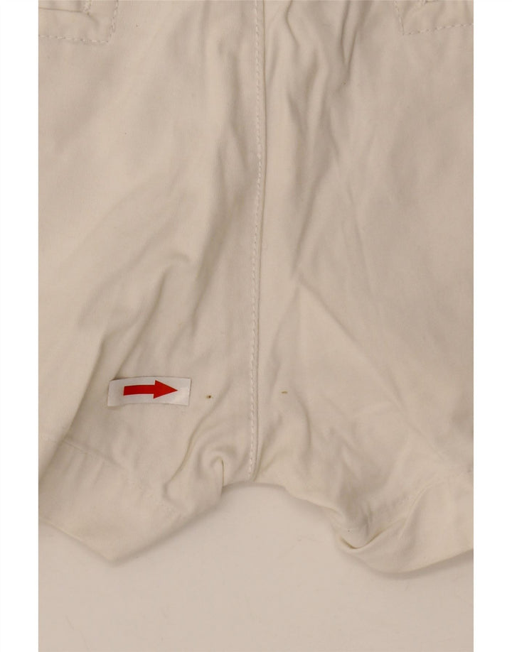 Pantalones cortos chinos Gas para mujer W29 Algodón blanco mediano