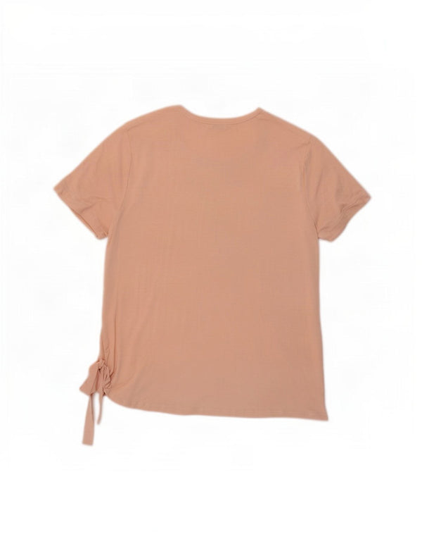 Camiseta Benetton Mujer Top UK 46 Large Rosa