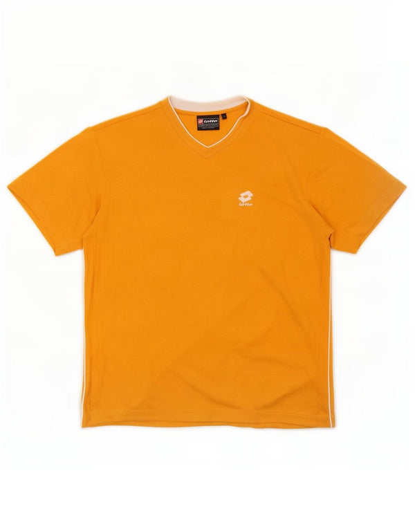 Lotto Camiseta Hombre Top XL Naranja Algodón