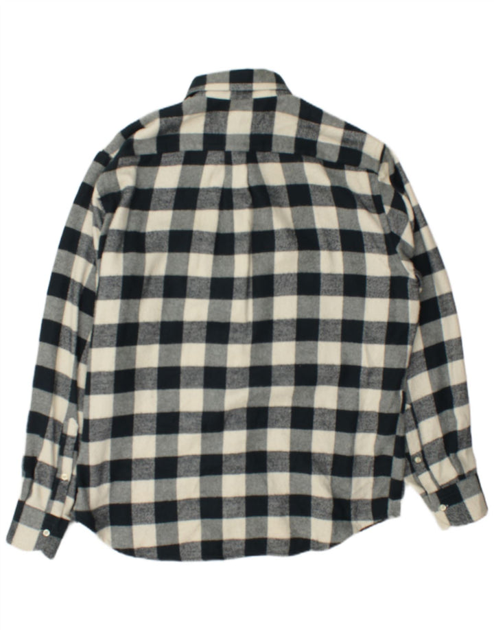 Balmoral Camisa de franela para hombre Talla 45 18 2XL Verde Gingham