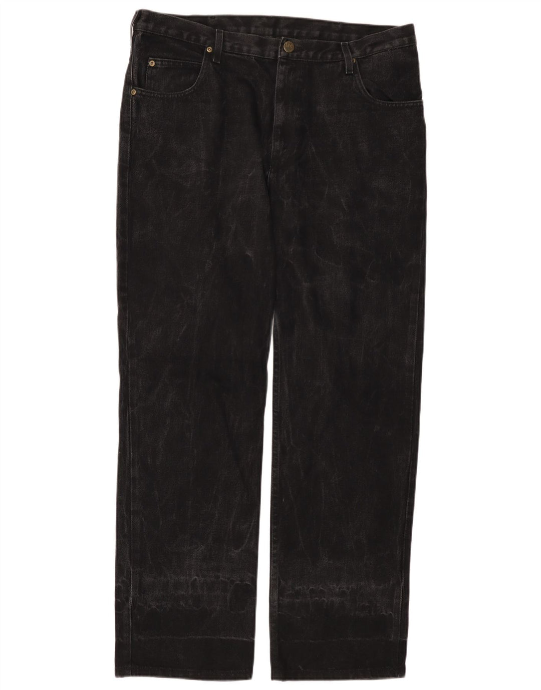 LEE Vaqueros rectos Brooklyn Comfort para hombre W38 L32 Algodón negro