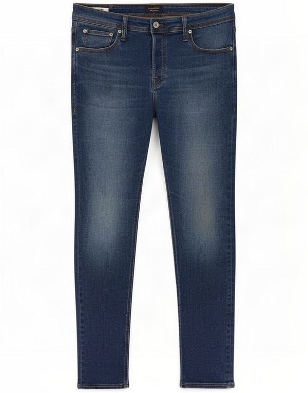 Jack & Jones Mens GLENN Slim Jeans W34 L30 Algodón azul