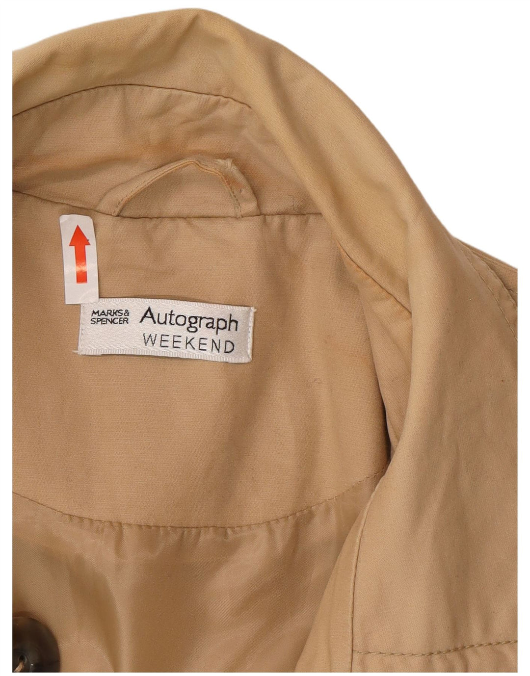 Marks & Spencer Gabardina Autograph para mujer Reino Unido 46 Grande Beige Clásico