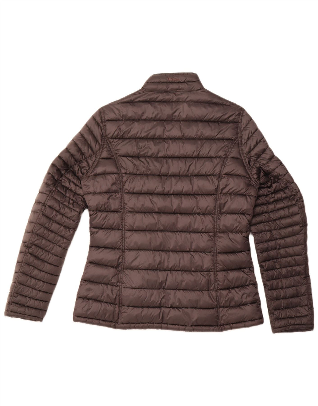 Barbour Chaqueta Acolchada De Tartán De Invierno Para Mujer Reino Unido 44 Grande Gris Invierno