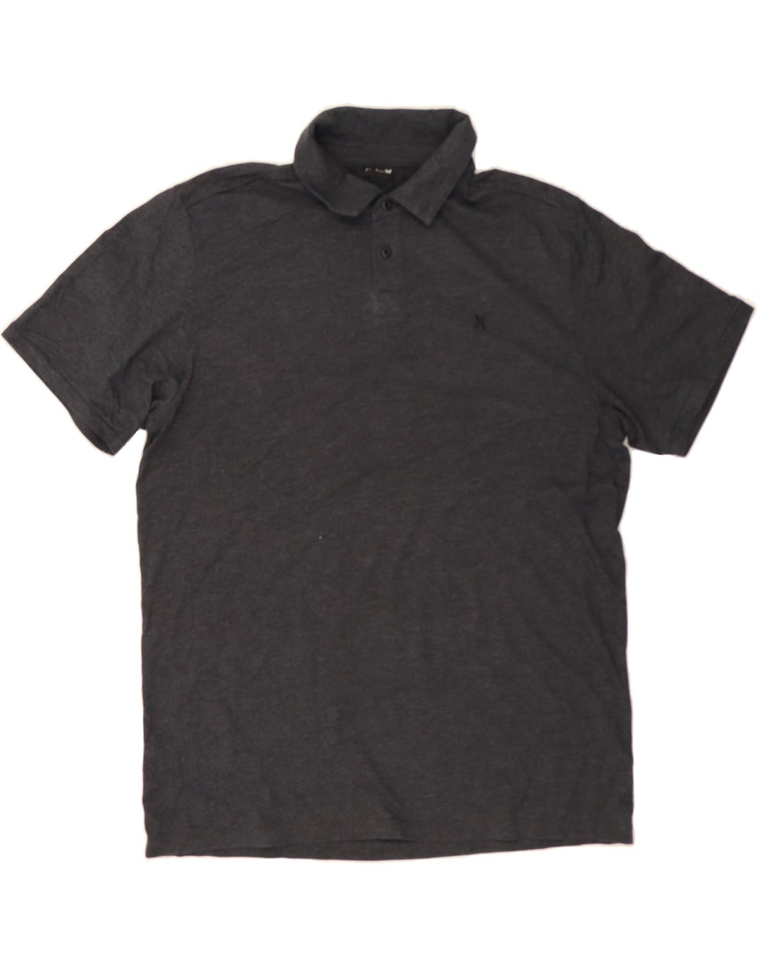 HURLEY Mens Polo Shirt Large Grey Vintage Hurley and Second-Hand Hurley from Messina Hembry 