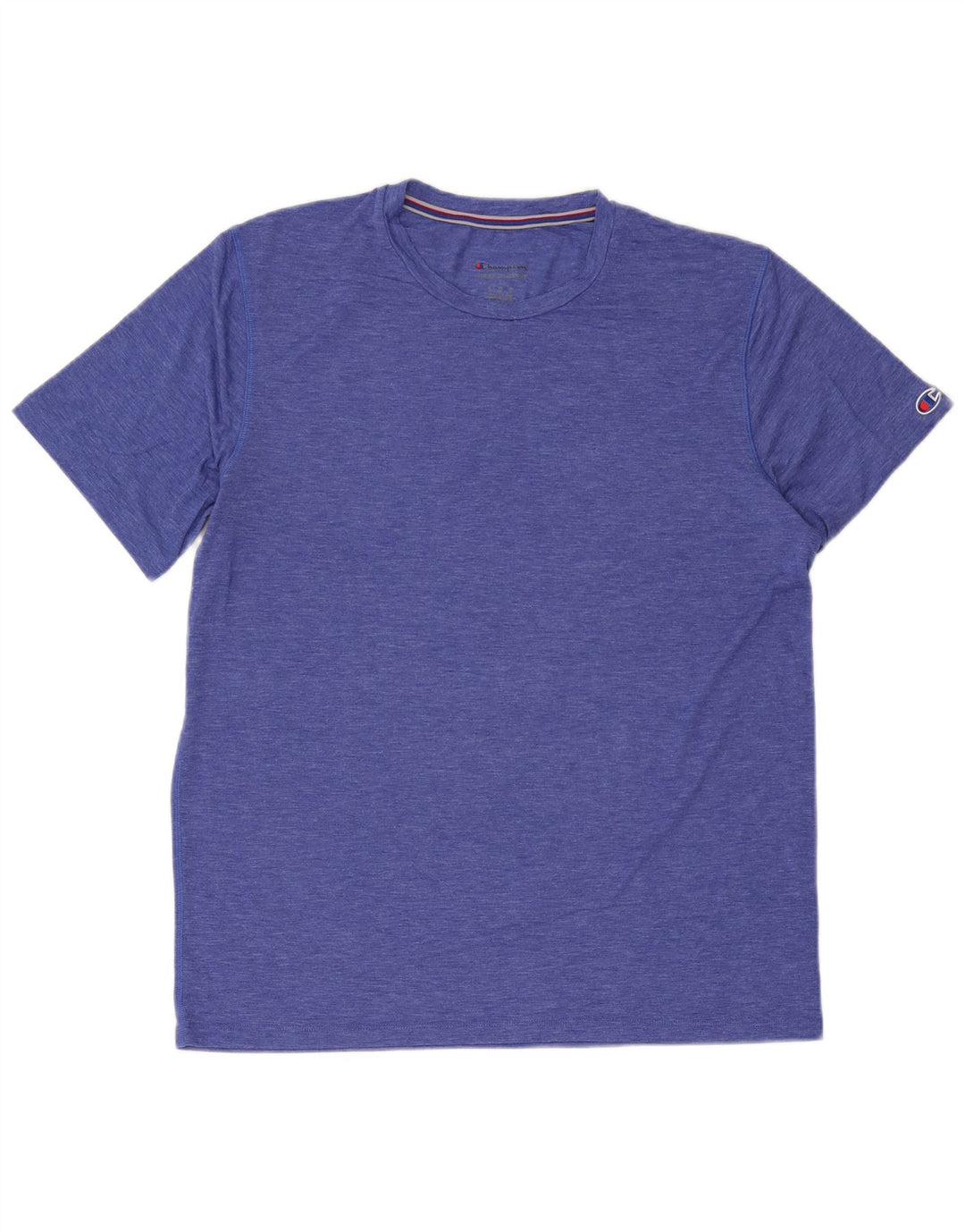 Champion Camiseta para hombre Top Large Blue Moteado Poliéster