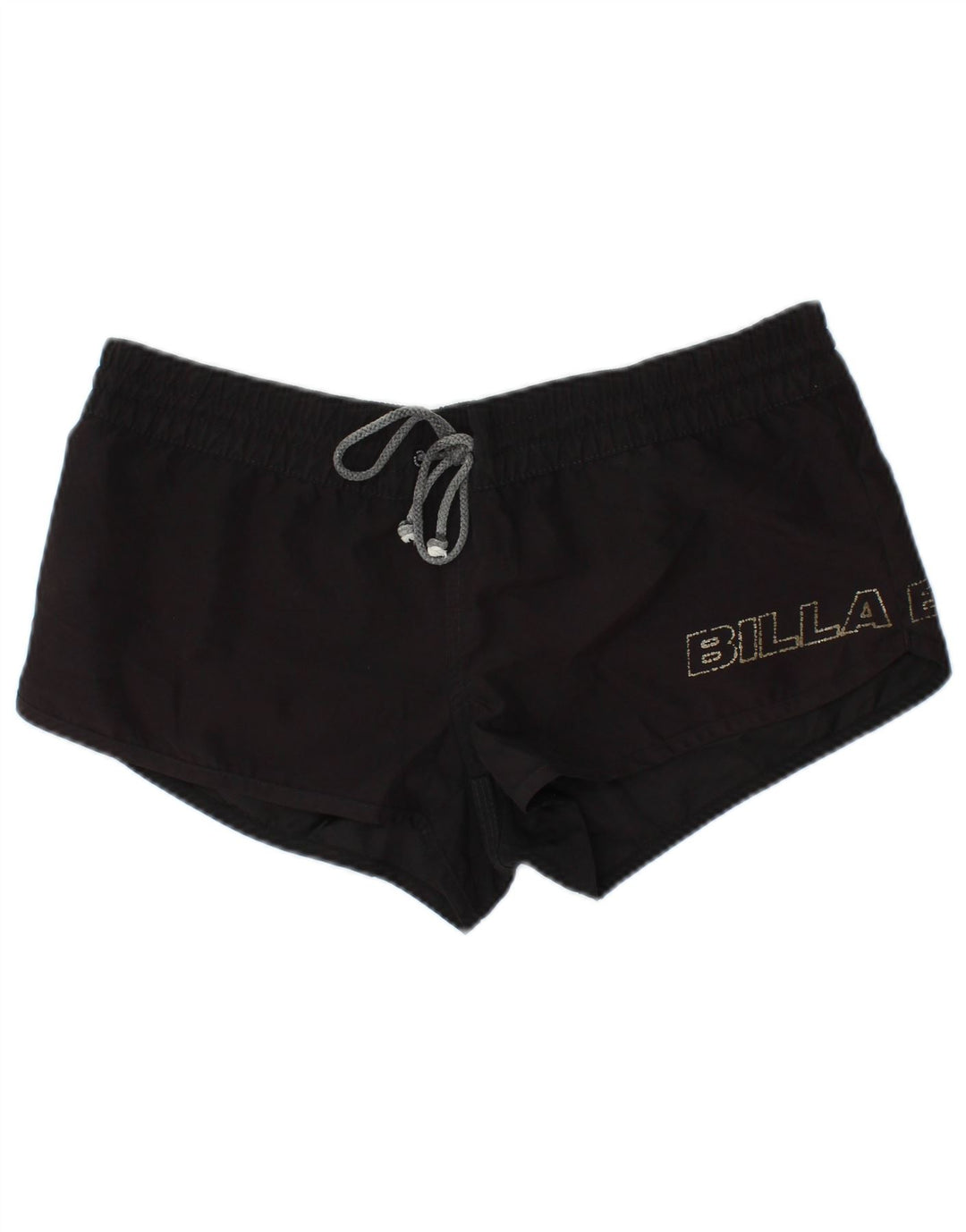 BILLABONG Shorts de baño gráficos para mujer US 12 Grande Poliéster negro