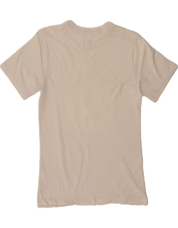 NIKE Mens Graphic T-Shirt Top Small White Cotton