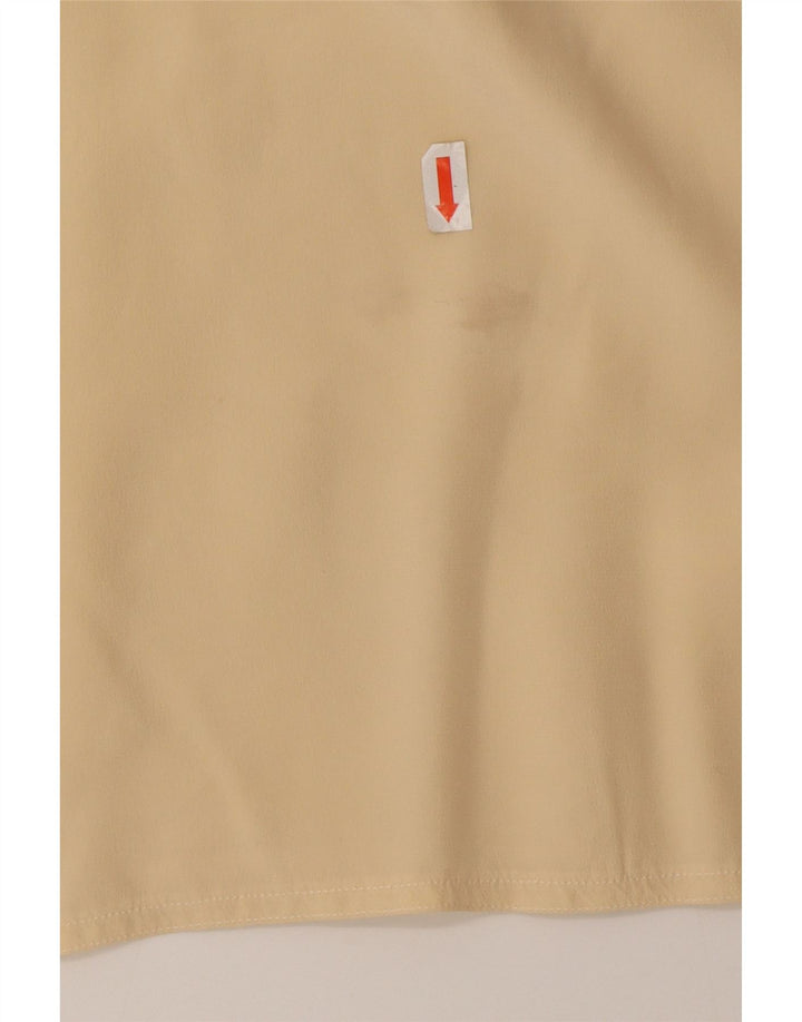 Paolo Tonali Blusa extragrande para mujer UK 10 Small Beige