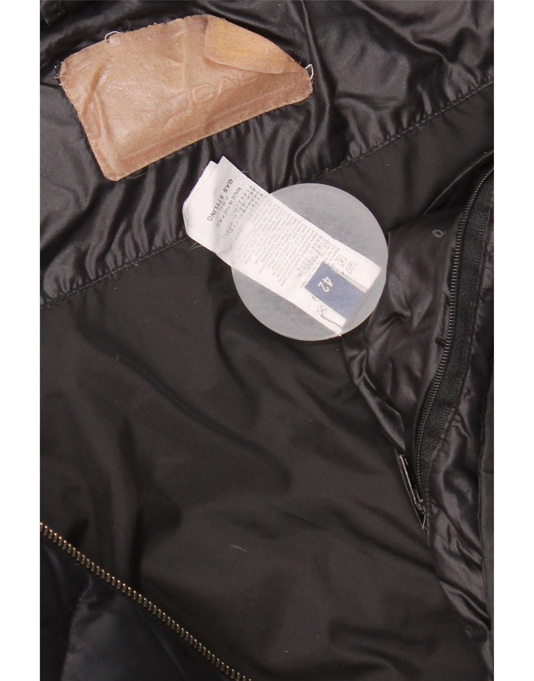 Chaqueta Acolchada Gas Mujer IT 42 Medium Negro Poliamida