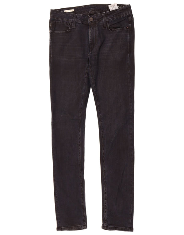 Jack & Jones Mens Ben Skinny Jeans W32 L36 Algodón Azul Marino